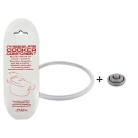 Guarnizione pentola a pressione Ø 22cm + guarnizione per indicatore di pressione