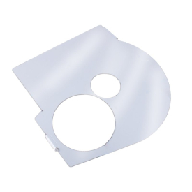 Copertura sgancio bicchieri Inox 430 sp. 0,8mm adattabile