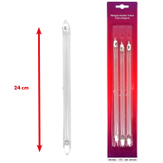 C016 - Tubo alogeno da 400w 220v 24 cm blister da 3 pz