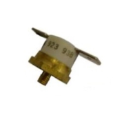 E123 - Termostato scatto fisso na 165°c fondello a vite M - 4X5 mm