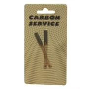 G018B - Carboncini blister 2 pz ø 3,9 x 18/15 carboncini tondi con molle