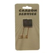 G034B - Carboncini blister 2pz 6,4 x 6,4 x 16 carboncini con terminali per trapani