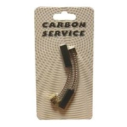 G041B - Carboncini blister 2pz 6 x 7 x 11/12,5 carboncini con molle e terminali