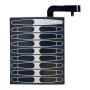 VE0V3670 - Pulsantiera a membrana grigia kikko adat. 0V3670