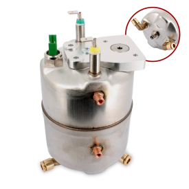 Assieme Caldaia completa piastra, sonda, racc. rapidi adattabile