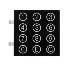 Pulsantiera touch adesiva 8pin senza scheda elettronica adattabile Melodia