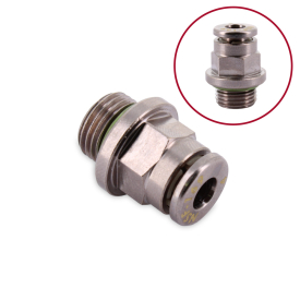 Raccordo ø 1/8m - 4 mm rapido maschio con trattamento tea e cert. nsf, adattab