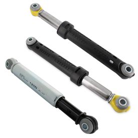 Ammortizzatore kit 3 pezzi, 2x 75N 1x 120N, fori Ø 8mm - Miele 10076244 - 1009