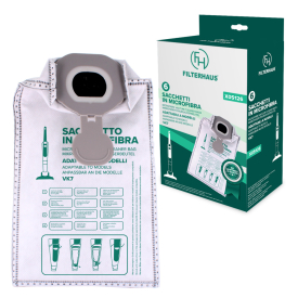 Sacchetti in microfibra scatola 6pz adattabile VK7
